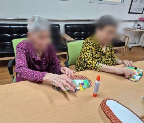 알록달록 옥수수 만들기 인지활동